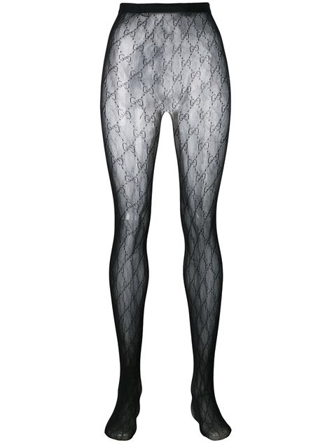 Gucci: Black GG Tights 